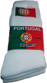 Chaussette de sport "Portugal"
