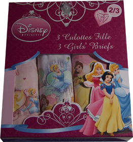 Culottes Princesses Disney
